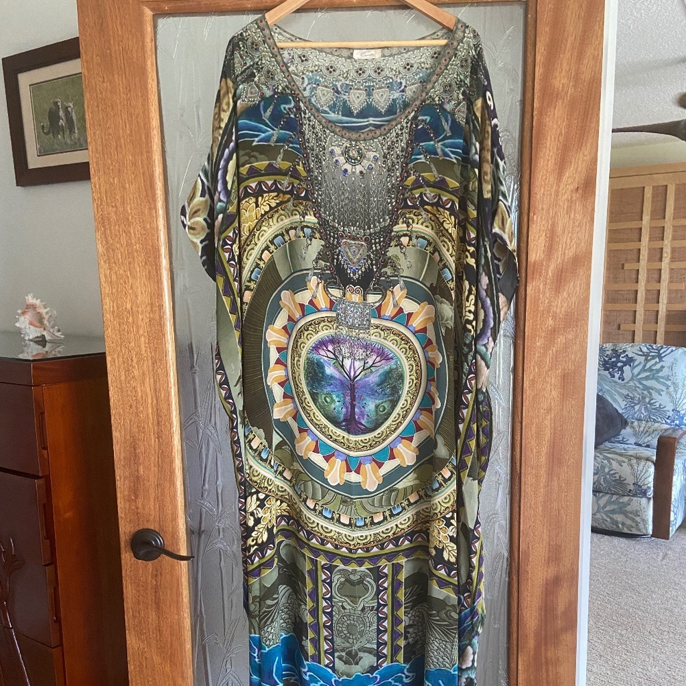 Camilla Silk Caftan